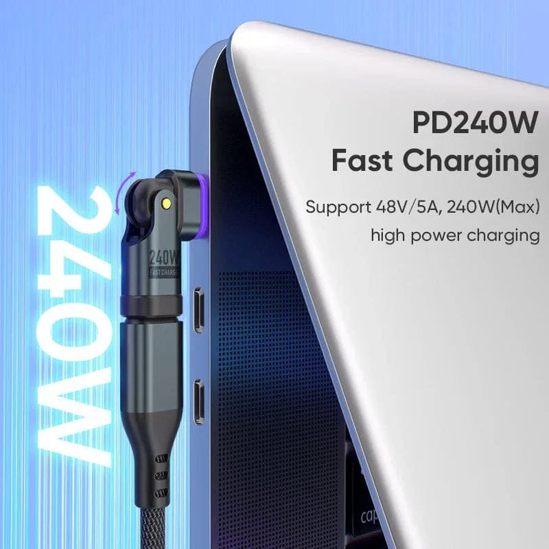 Upgrade your charging setup with the BIG+ 240W Magnetic USB‑C Adapter — a powerful, rotating magnetic connector designed for safer, faster and more convenient charging. Perfect for laptops, tablets, phones and gaming devices.