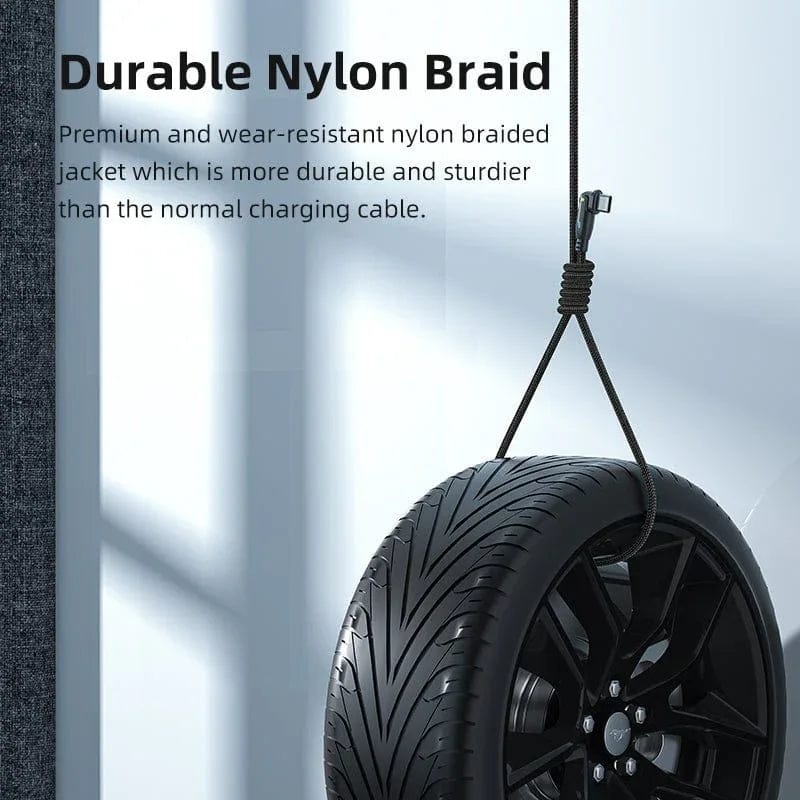 The BIG+ Store USB Cables BIG+ USB‑C to USB‑C Cable 2‑Pack (2M) – 60W PD Fast Charging, 3A Nylon Braided, 480Mbps Data Transfer